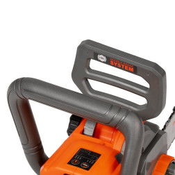 Akumulatora ķēdes zāģis DAEWOO DACS 1642Li komplekts 2 x 21V (42 V)