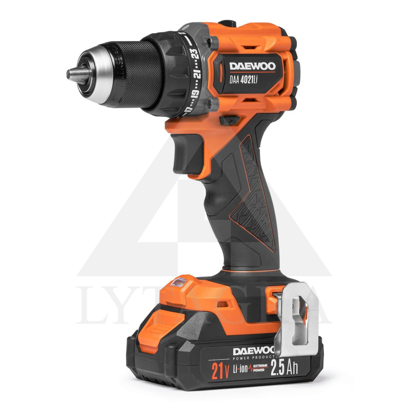 Akumulatora skrūvgriezis - urbis Daewoo DAA 4021Li SET