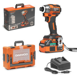 Akumulatora triecienskrūvgriezis Daewoo DAX 3521Li SET