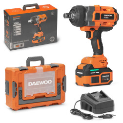 Akumulatora skrūvgriezis 3/4" Daewoo DAX 8021Li komplekts