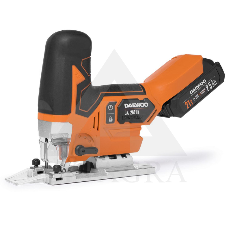 Akumulatora figūrzāģis Daewoo DAJ 2621Li SET