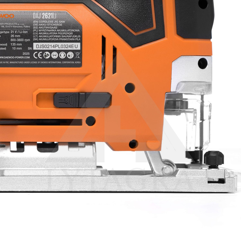 Akumulatora figūrzāģis Daewoo DAJ 2621Li SET