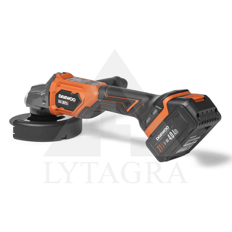 Akumulatora leņķa slīpmašīna DAEWOO DAG 3021Li SET (DAG3021Li SET) 21V