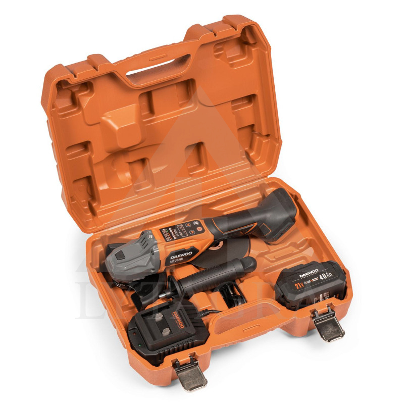 Akumulatora leņķa slīpmašīna DAEWOO DAG 3021Li SET (DAG3021Li SET) 21V