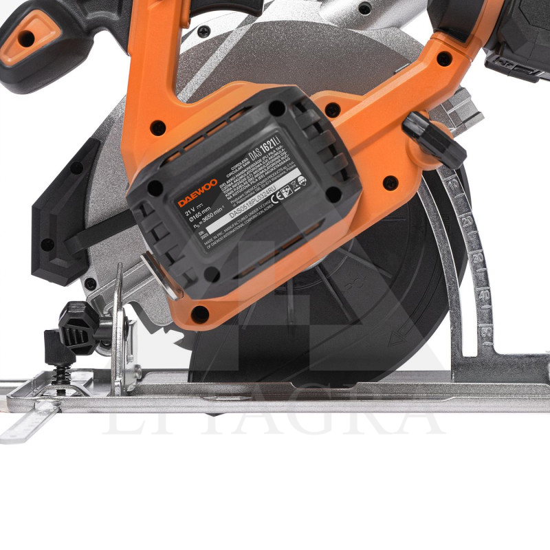 Akumulatora riņķzāģis DAEWOO DAS 1621Li SET (DAS1621Li SET) 21V