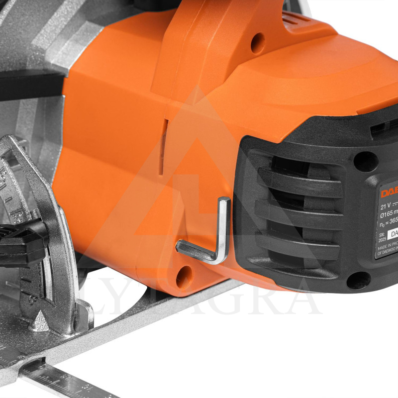 Akumulatora riņķzāģis DAEWOO DAS 1621Li SET (DAS1621Li SET) 21V