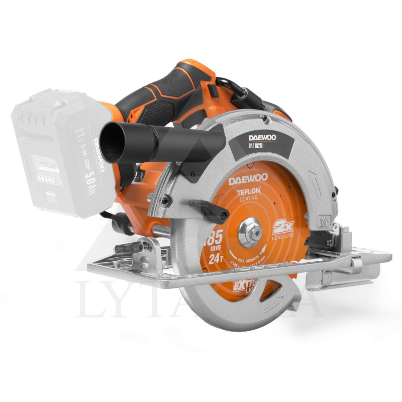 Akumulatora riņķzāģis DAEWOO DAS 1821Li (DAS1821Li) 21V