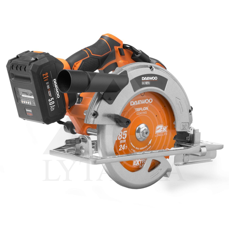 Akumulatora riņķzāģis DAEWOO DAS 1821Li SET (DAS1821Li SET) 21V