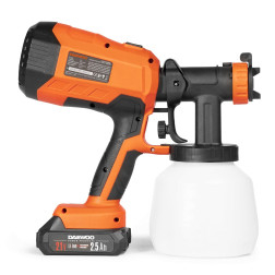 Akumulatora krāsas smidzinātājs DAEWOO DAPS 1121Li SET (DAPS1121Li SET) 21V