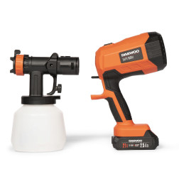 Akumulatora krāsas smidzinātājs DAEWOO DAPS 1121Li SET (DAPS1121Li SET) 21V