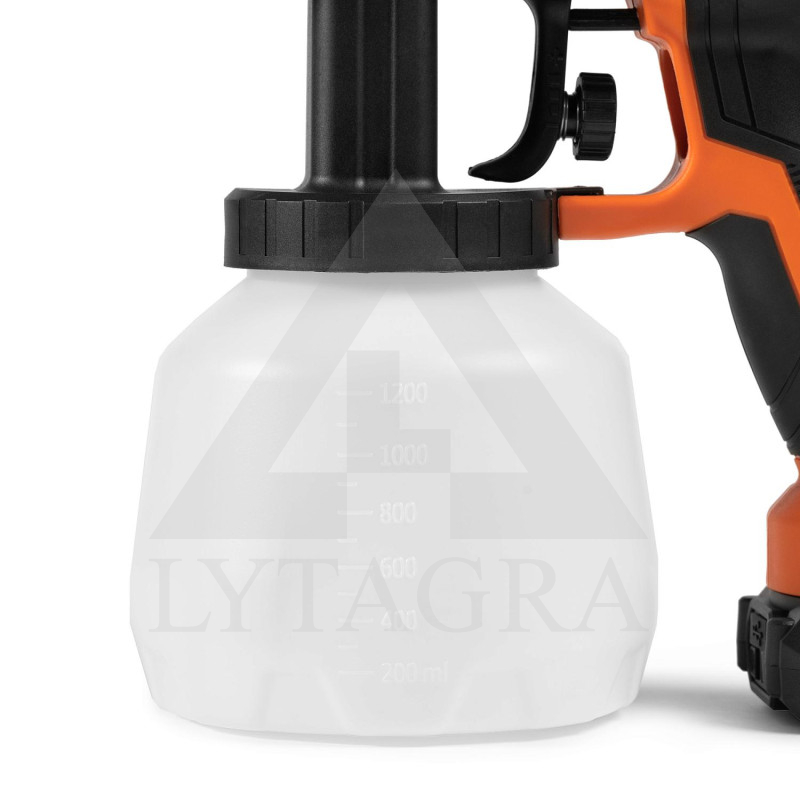 Akumulatora krāsas smidzinātājs DAEWOO DAPS 1121Li SET (DAPS1121Li SET) 21V