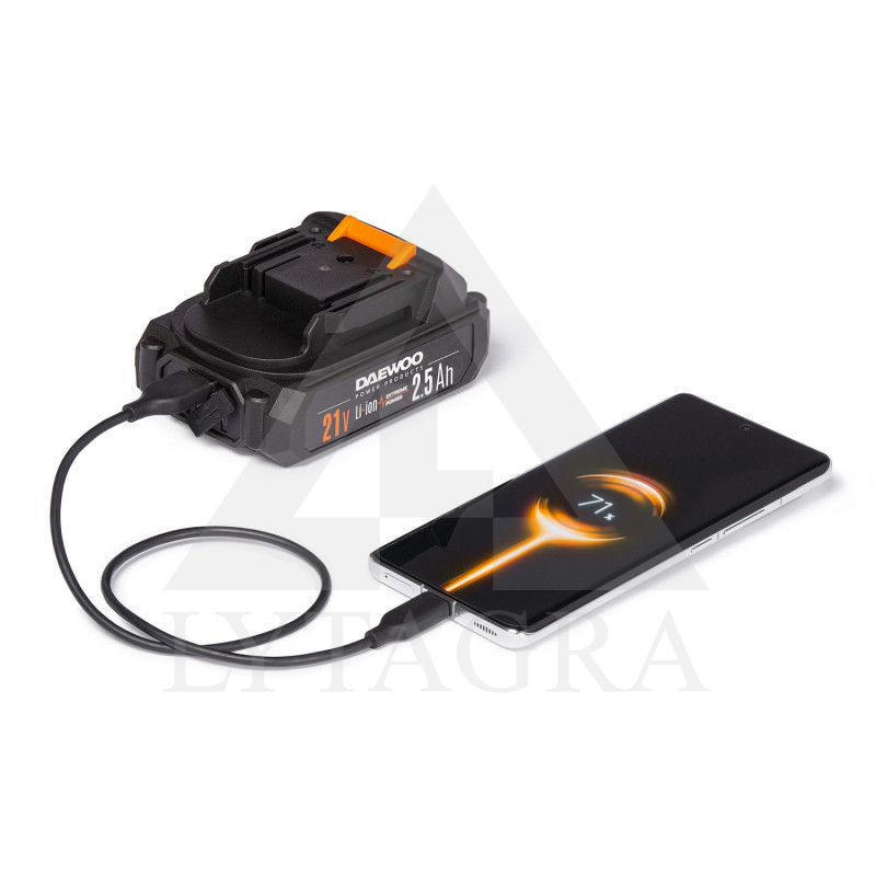 Akumulatora krāsas smidzinātājs DAEWOO DAPS 1121Li SET (DAPS1121Li SET) 21V