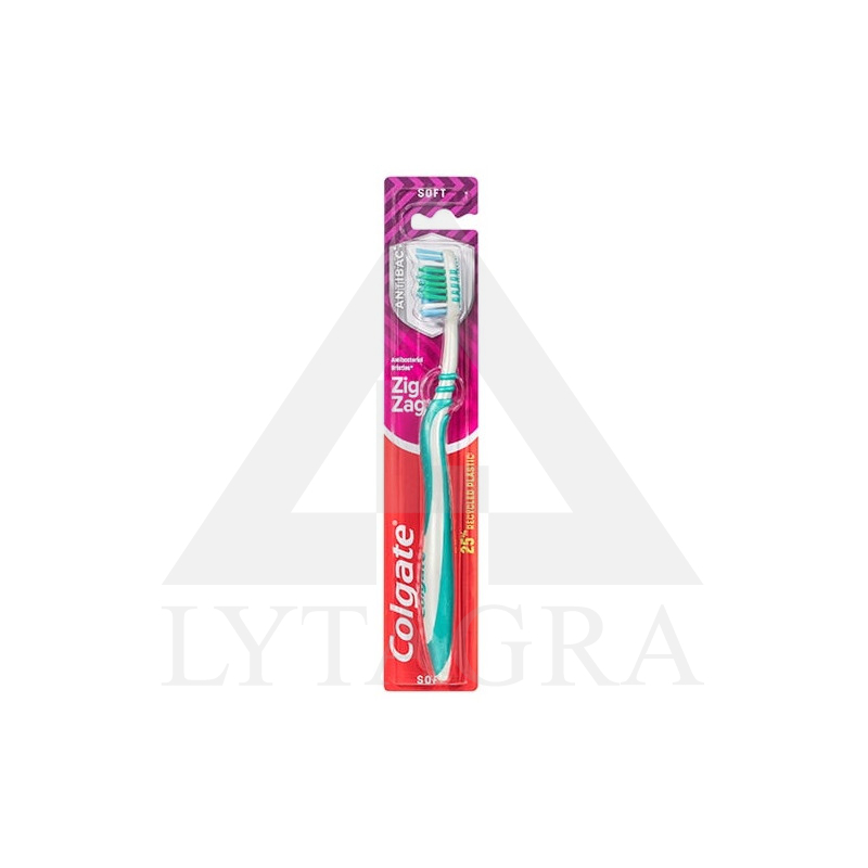 Zobu birste COLGATE ZIG ZAG Mīksta