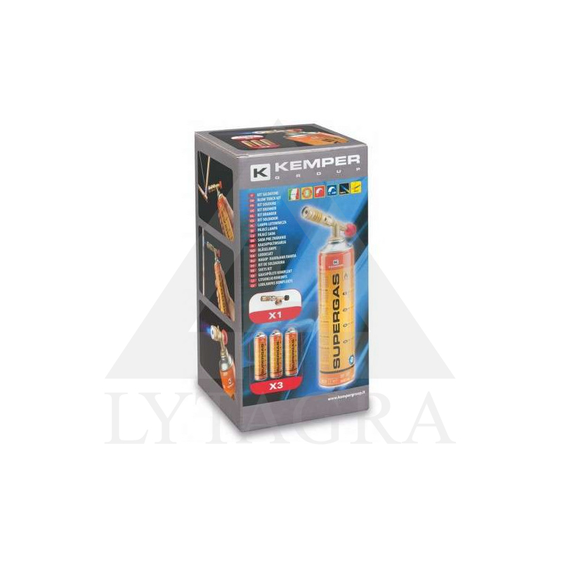 10/2-1047KOMPLEKTS GĀZES KEMPERI 3+1 SUPERGĀZES KOMPLEKTS