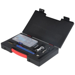 Plastmasas metināšanas iekārta 4V 550 LPS.C-bezvadu komplekts USB Dedra DED7526