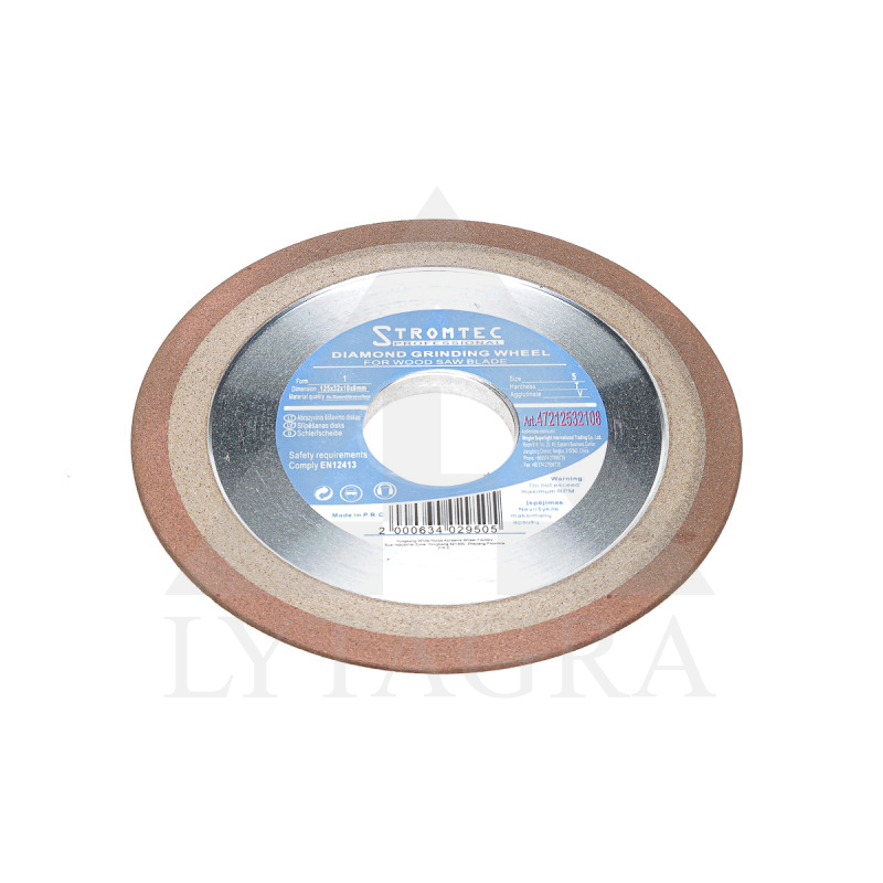 DIMANTA DISKS ZĀĢRIPU ASIN./ 125x10x32x8 (PDX) /TO
