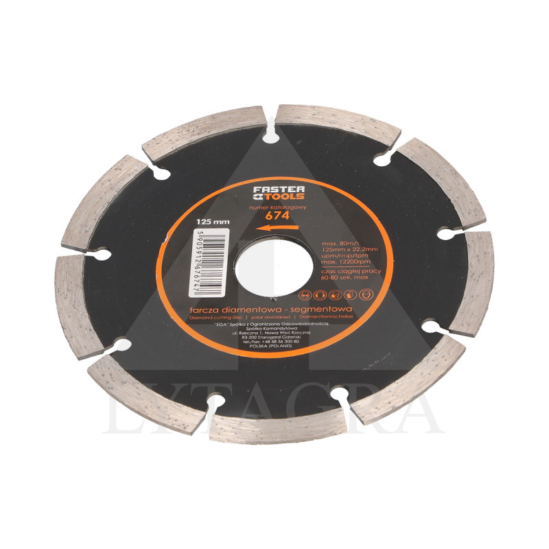 674 DIMANTA DISKS 125MM MAXTER  EGA
