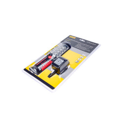 PĀRNĒSĀJAMA LED LAMPA 28+5 AR MAGNĒTU, AR LĀDĒTĀJU