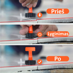 H16 VAIRĀKKĀRT. FLĪŽU LĪMEŅOŠANAS SISTĒMA /3MM