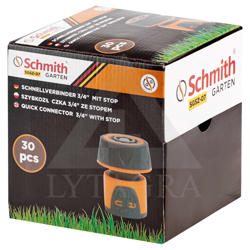SGSZ-07Ātrais savien3/4 laistīš. šļūtenēm Schmith
