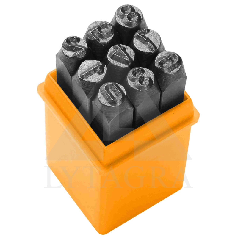 NUMURU IESIŠANAS INSTR.   9 GAB. 6MM 25097 TOLSEN