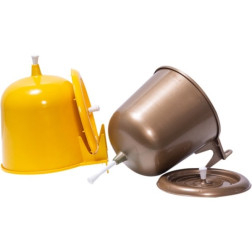 Sienas plastmasas izlietne 3 L