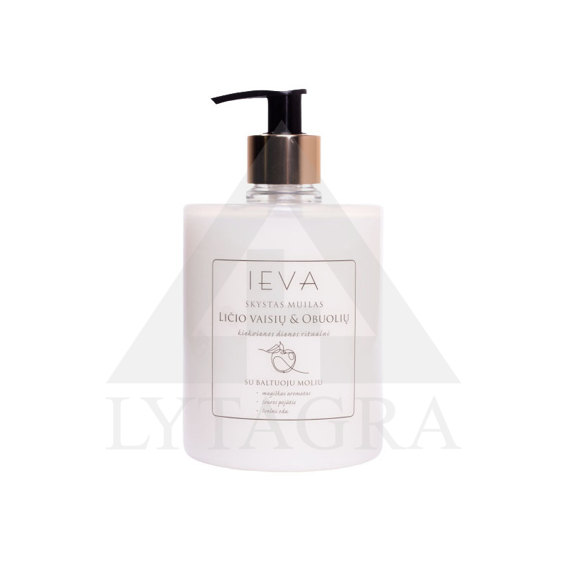 Šķidrās ziepes IEVA ar Līču un ābolu aromātu 500ml