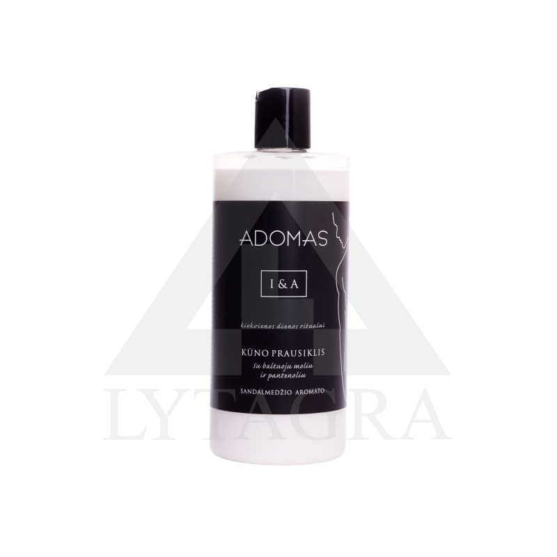 Šķidrās ziepes ADOMAS ar sanalkoka aromātu, 400 ml