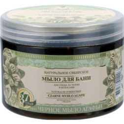 Melnas pirts ziepes, 500 ml