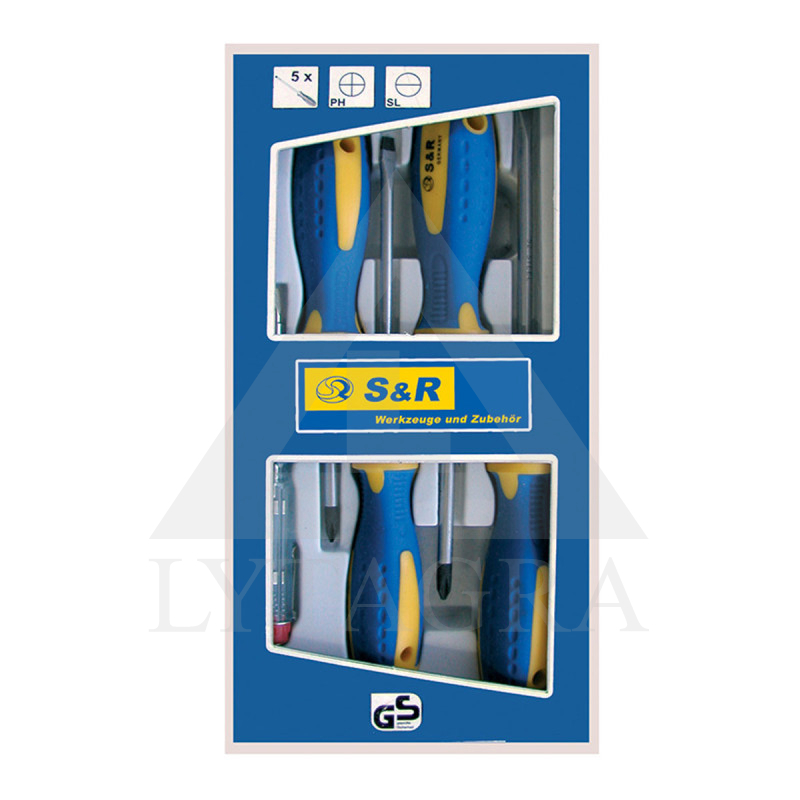 250681105 SR SKRŪVGRIEŽU KOMPL.5GAB.