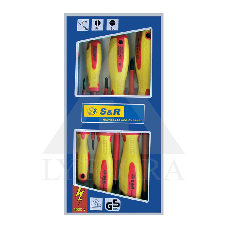 250681307 SR SKRŪVGRIEŽU KOMPL.7GAB.