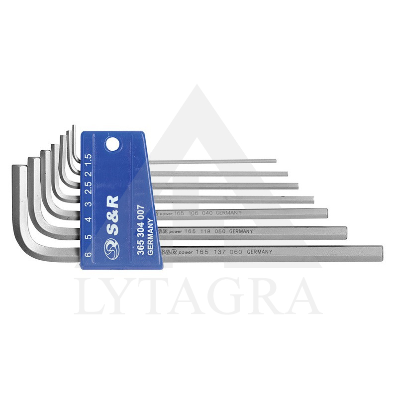 365304007 SEŠKANTU ATSLĒGU KOMPLEKTS 7 GB.
