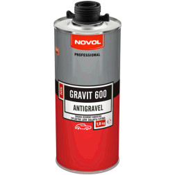 Korpusa pārklājums GRAVIT 600 melns 1,8 kg