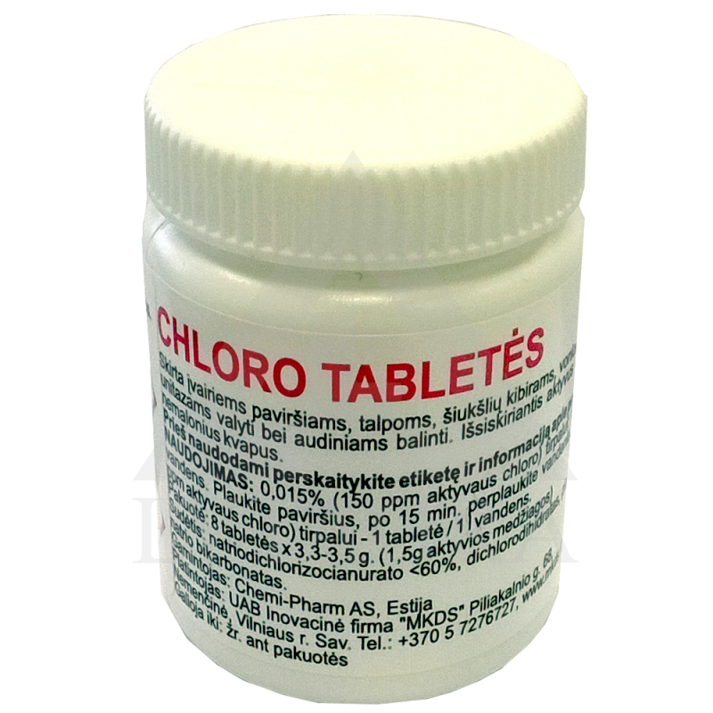 3005637 HLORA TABLETES 8 GAB.
