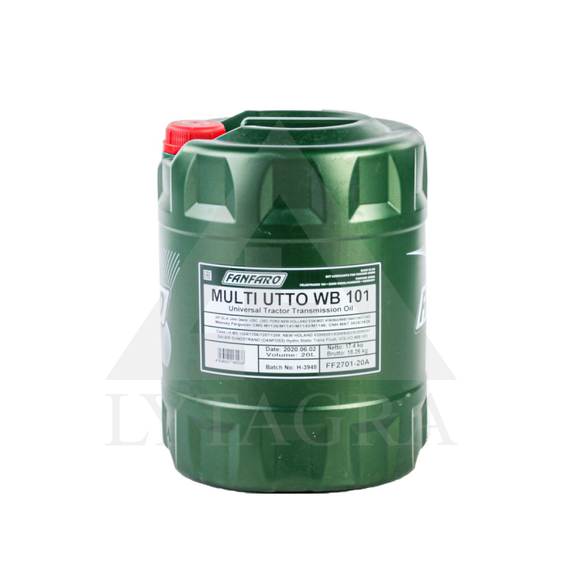 FUTTOWB20 EĻĻA FANFARO MULTI UTTO WB 101 20L