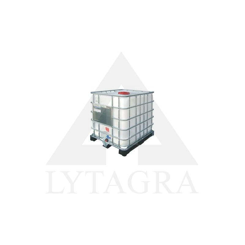 PLAST.KONTEINERS 1000L BALTS-CAURSPĪDĪGS