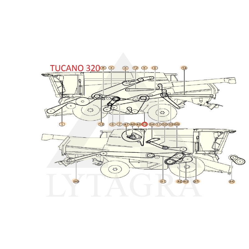 SIKSNA 2HB-5770 (LA) AGRIBELTS