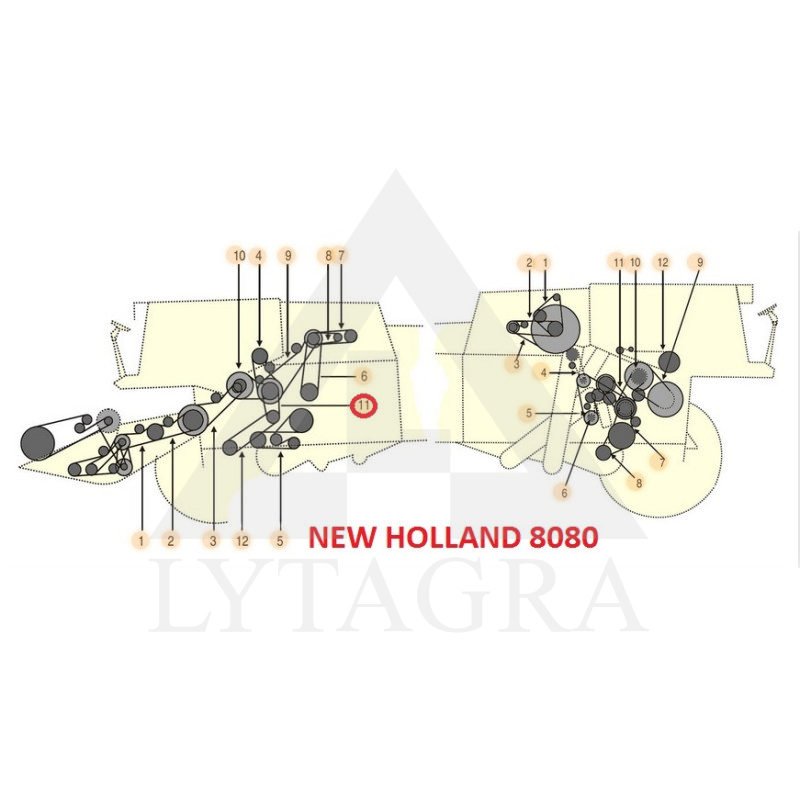 SIKSNA 51-20-2280 (LA) AGRIBELTS