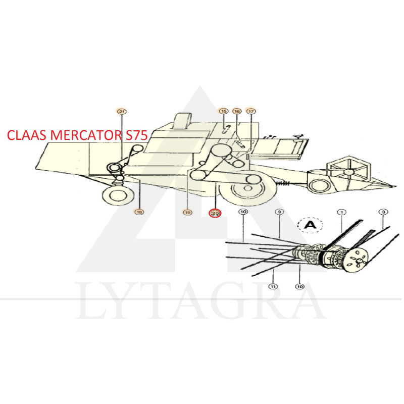 SIKSNA 51-20-3900 (LA) AGRIBELTS