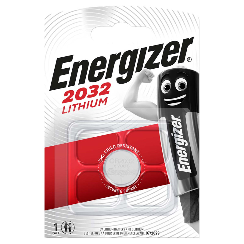 Baterijas ENERGIZER 2032, 1 gab.