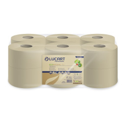 Tualetes papīrs Econatural 19J, 2 slāņu, 160m1 rullis, 12 ruļļi