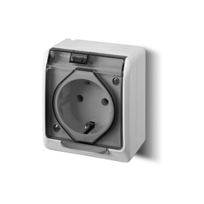 LIGZDA 1V V/T AR ZEMES SILDĪŠANU. IP44 45028H SADALĪTA.