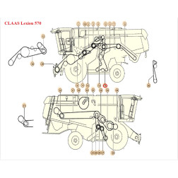 Siksna  2B BP/H-5580 HARVEST BELTS CL 667651.0