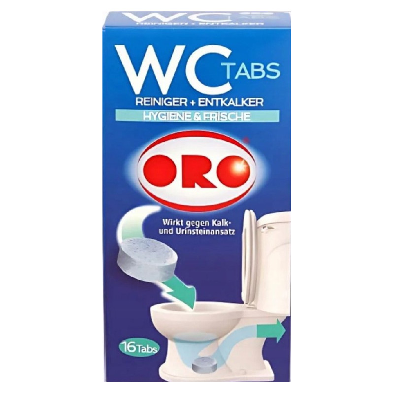 WC tīrīšanas līdzeklis WECO 16 gab 25 g