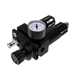 Gaisa filtrs ar manometru GIS AP009 1/4"