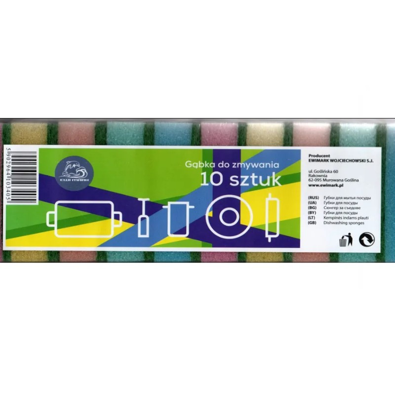 EWI virtuves sūklis 10 gab. Jumbo