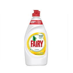 Trauku mazgāšanas līdzeklis Fairy Lemon 450ml