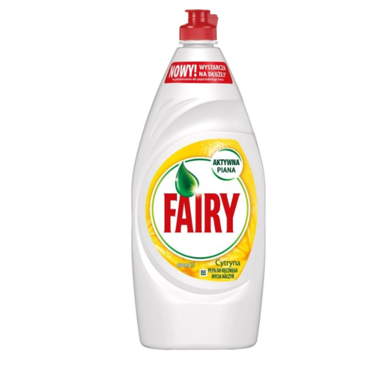 Trauku mazgājamais līdzeklis Fairy 900ml citronu smarža