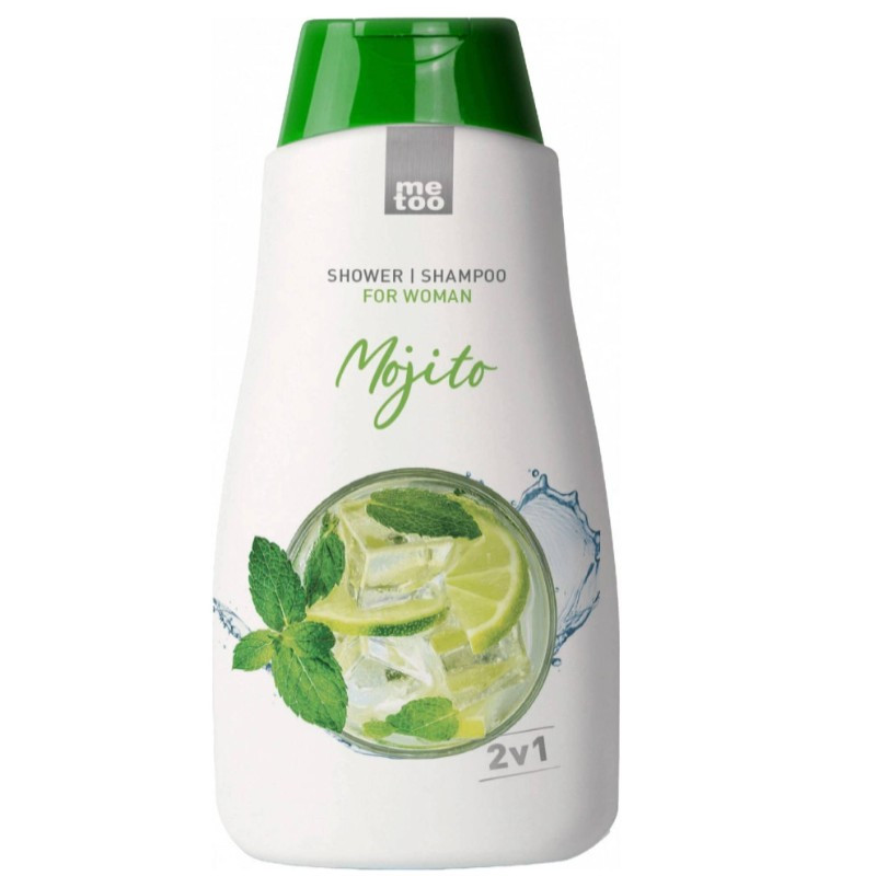 Dušas želeja un šampūns sievietēm MeToo Mojito, 500 ml