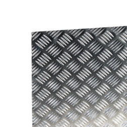 Gofrēta alumīnija loksne 3,0 x 1250 x 2500/28,0